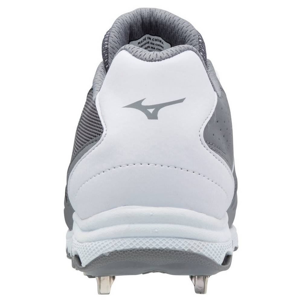 Grey mizuno softball cleats 2025